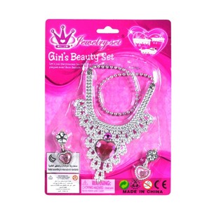 Set de Bisuter&iacute;a Bling Bling en Tarjeta (12 uds.)