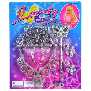 SET DE PRINCESA LOVELY EN TARJETA (6 uds.)